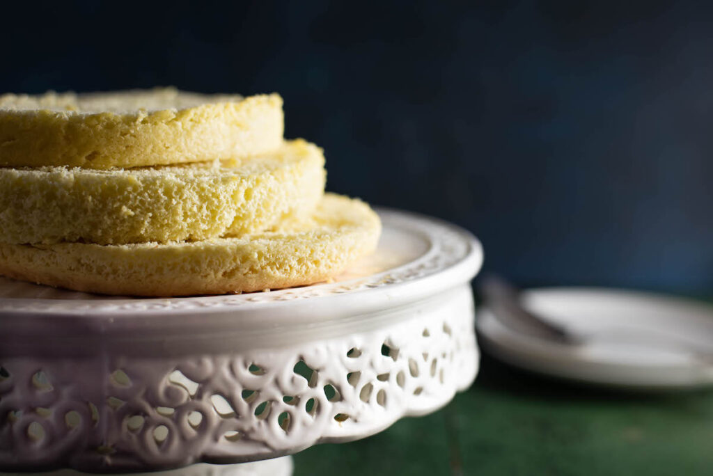 Basic Vanilla Cake. – Olga's Confections