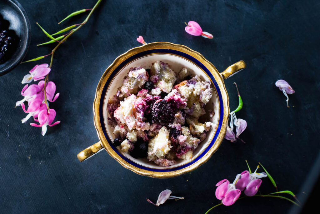 Wild berry casserole