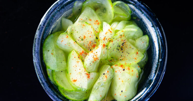 Refreshing Hungarian cucumber salad recipe