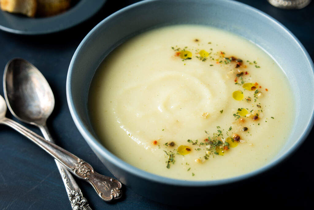 Easy roasted celery root soup - Hungarian Eats